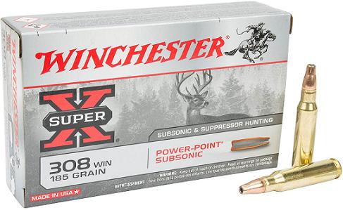 WINCHESTER .308 W Subsonic HP 